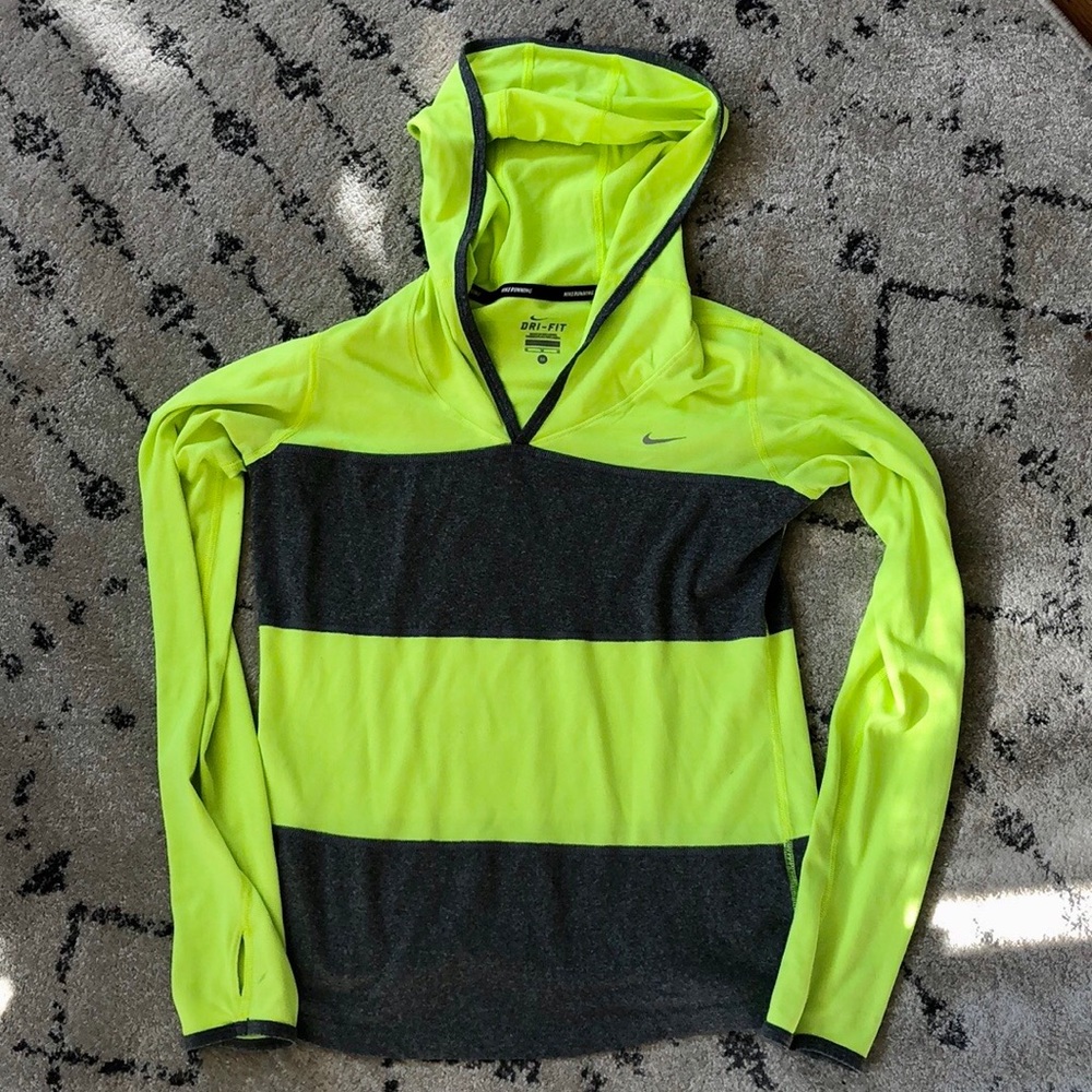 Nike Neon Running Hoodie